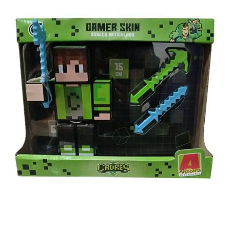 BONECO GAME SKIN 15CM CADRES