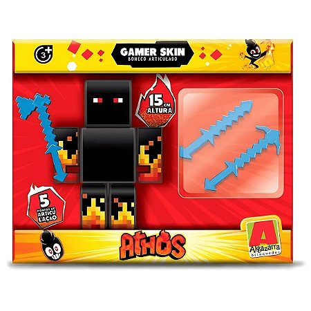 BONECO GAME SKIN 15CM ATHOS