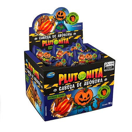 CHICLE PLUTONITA 180G CABECA ABOBORA