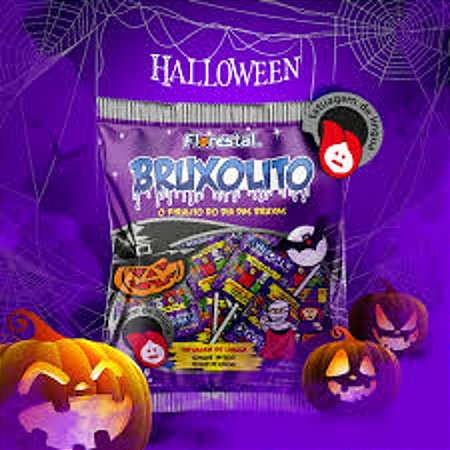 PIRULITO BRUXOLITO 500G HALLOWEEN