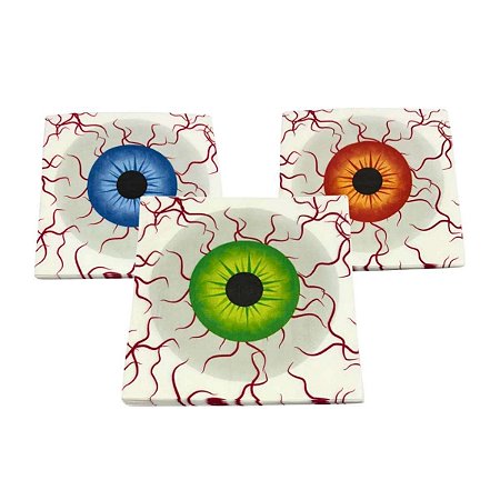 GUARDANAPO PAPEL 33X33CM HALLOWEEN OLHOS