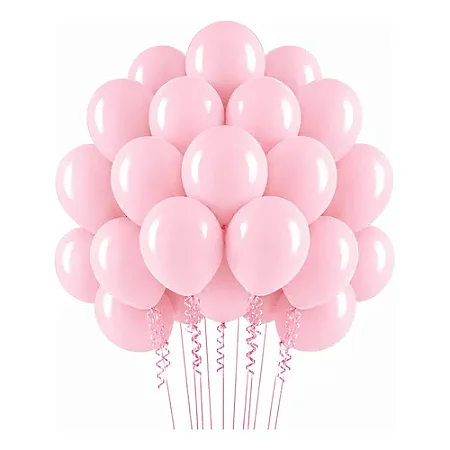 BALAO 9 LISO PARTY ROSA CLARO C/50 - JOY