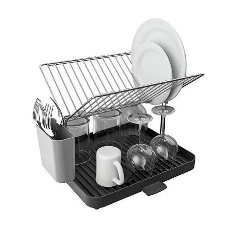 ESCORREDOR LOUCAS INOX C/BANDEJA