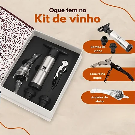 JG VINHO 5PC C/ESTOJO