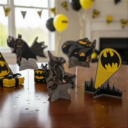 DECORACAO MESA BATMAN GEEK - Festcolor