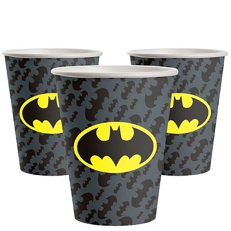 COPO PAPEL 200ML BATMAN GEEK