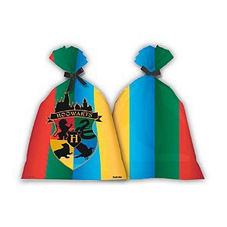 SACOLA PLASTICA HARRY POTTER  C/8