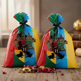 SACOLA PLASTICA HARRY POTTER C/8 - Festcolor