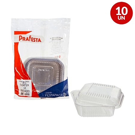 POTE DOCE QUADRADO C/10