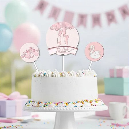 TOPO BOLO BAILARINA C/3