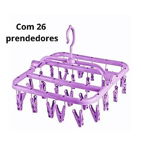 VARAL 26 PRENDEDORES TAM 3