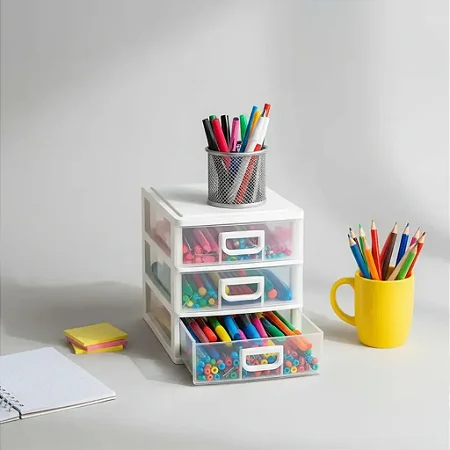 PORTA TUDO 3 GAVETAS MINI