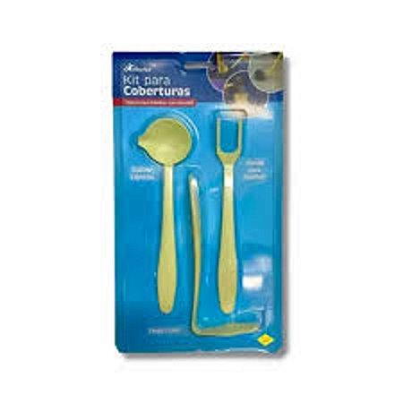 KIT UTENSILIOS P/COBERTURA 3PC