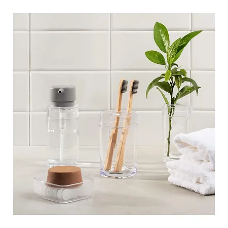 PORTA SABONETE LIQUIDO SPLASH CRISTAL - COZA