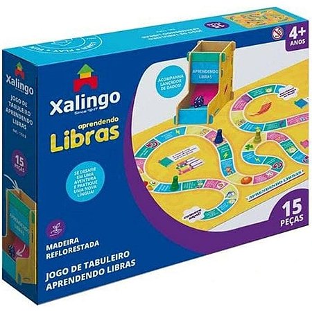 JOGO APRENDENDO LIBRAS 15PC