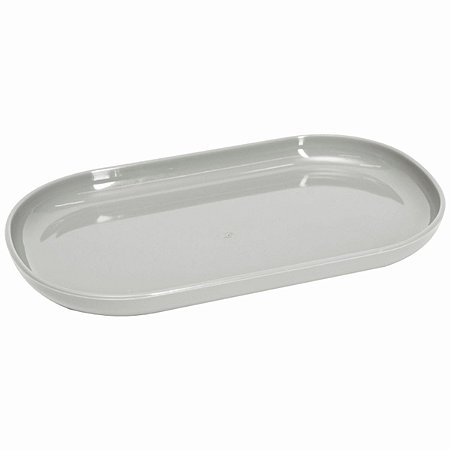 BANDEJA OVAL POP 22X13CM CRISTAL