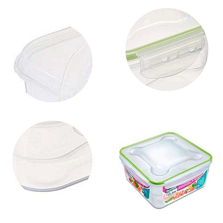 POTE HERMETIC WARE QUADRADO 2L