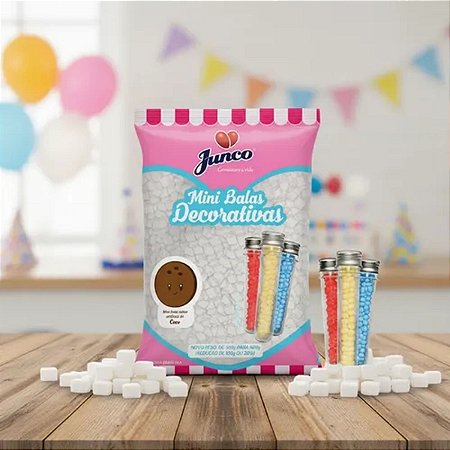 MINI BALA 400G BRANCA/COCO