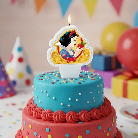 VELA PLANA BRANCA DE NEVE