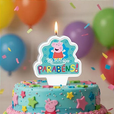 VELA PLANA PEPPA PIG