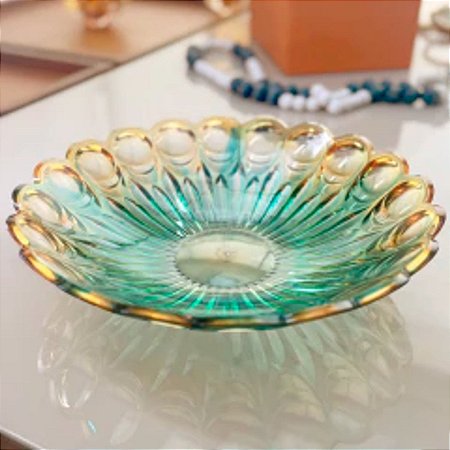 CENTRO MESA ESFERAS BICOLOR