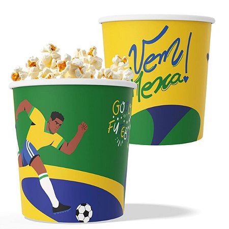 BALDE PAPEL PIPOCA 900ML COPA 2026