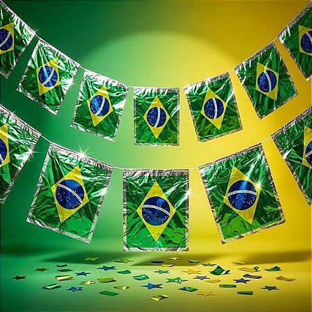 BANDEIRAO DO BRASIL 10M METALICA