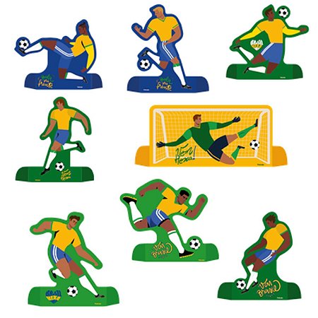 DECORACAO MESA COPA 2026 C/8