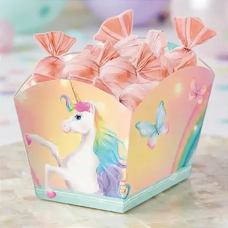 CACHEPOT MEDIO UNICORNIO NEW C/8 - FESTCOLOR