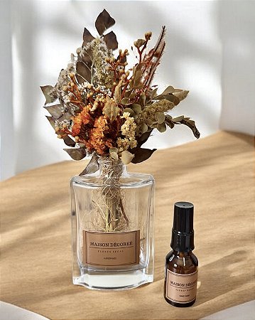 Arranjo Floral + Home Spray