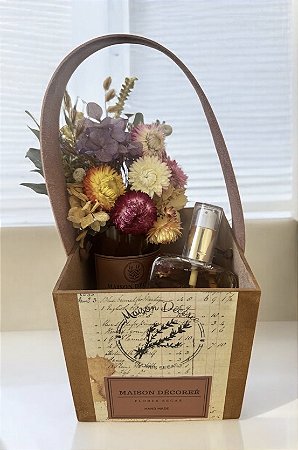 Kit Flores + Óleo de Amêndoas