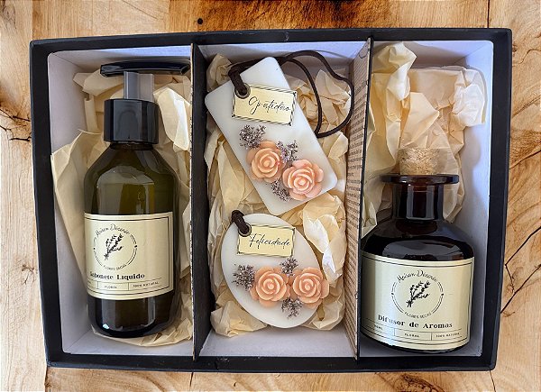 Caixa Presente Aromas Maison Décoreé