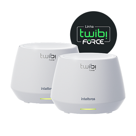 ROTEADOR WIRELESS AX 1500 MESH TWIBI FORCE AX (2 UNID) STS