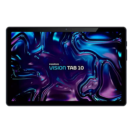 Tablet Positivo Vision Tab 10 4GB RAM 128GB Câmera 13MP e 5MP 10,1" HD IPS Android 13 - Preto