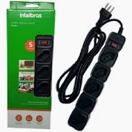 Protetor de linha 5 tomadas EPE 205 pt 4824201 Intelbras