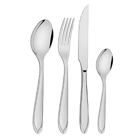 Faqueiro Aço Inox 16 Peças Laguna Tramontina