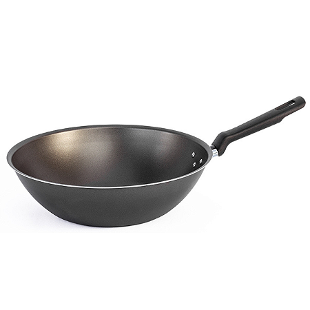 Frigideira Antiaderente Wok Tramontina Grafite 28cm 3,6l