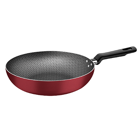 Frigideira Funda Tramontina em Alumínio Antiaderente Starflon Max Vermelha 28 cm 3,3 L