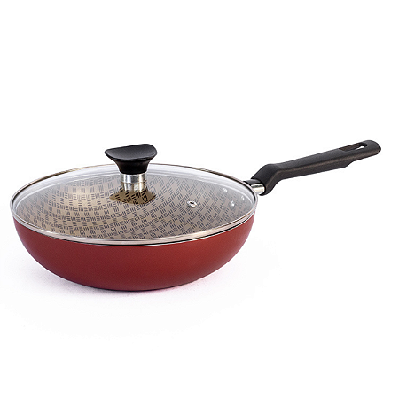 Frigideira Funda Antiaderente 24 Cm Com Tampa - Tramontina