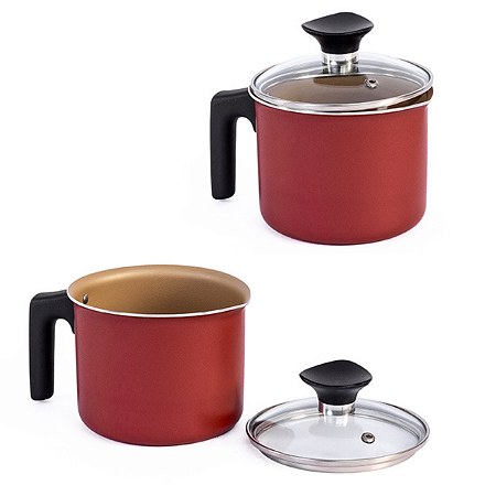 Kit Canecos Tramontina Antiaderente 2 pçs 1L e 1,4L