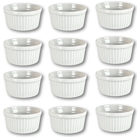 Kit Com 12 Ramekin medio 135Ml