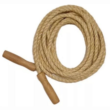Corda de Pular Sisal Natural 10m x 8mm c/ Cabo  VASTI