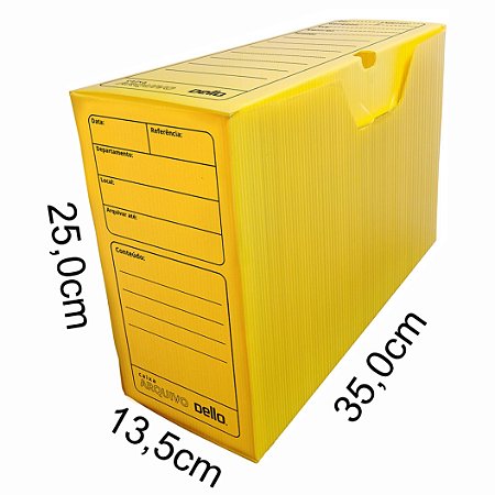 Arquivo Morto Polionda Oficio 350x135x250mm - DELLO