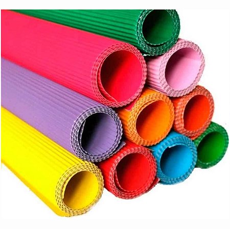 Papel Microondulado 50x80cm c/ 10 Fls - VMP