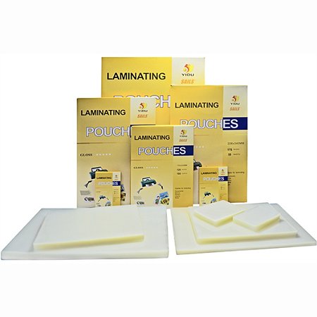 Plastico p/ Plastificação RG 80x110x0,05 125 Micras c/ 100