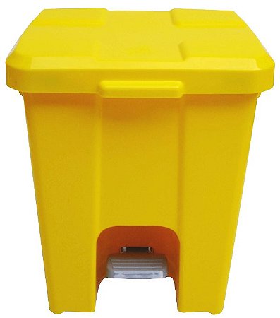 Lixeira Plastica Quadrada c/ Pedal 15L - JSN P15