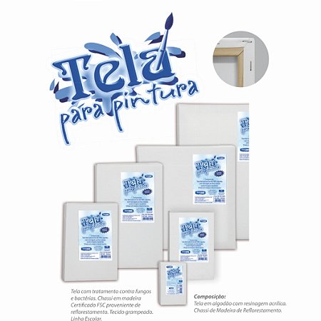 Tela Para Pintura - CORTIARTE