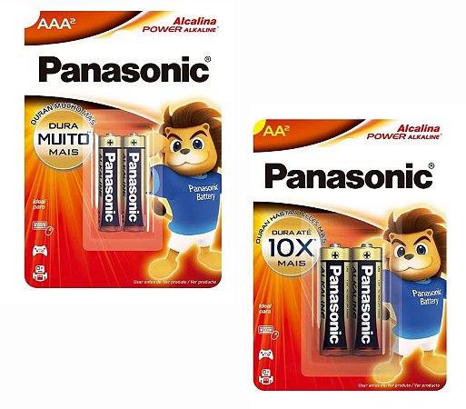 Pilha Alcalina PANASONIC