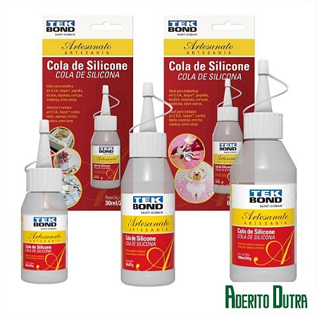 Cola de Silicone Líquida Artesanato - TEKBOND