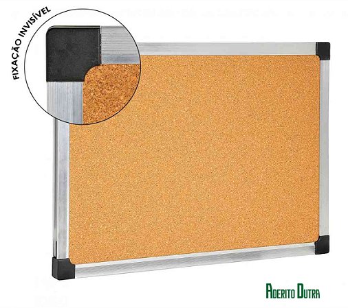 Quadro de Cortiça Moldura de Aluminio - CORTIARTE PLUS